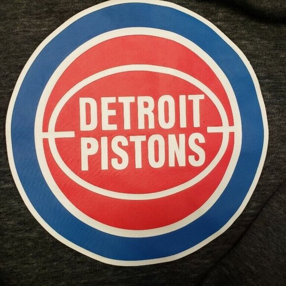 NBA Detroit Pistons Spiral Pullover Sweatshirt Women's Plus Sz 3X Charcoal Grey - Picture 3 of 6